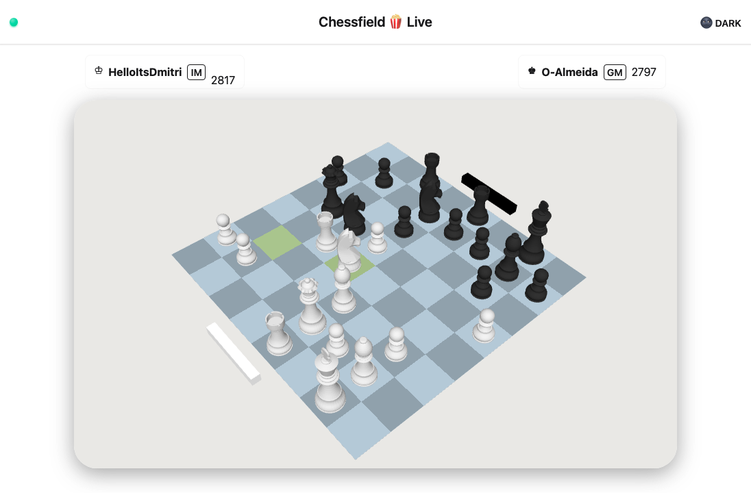 Chessfield Live is Live