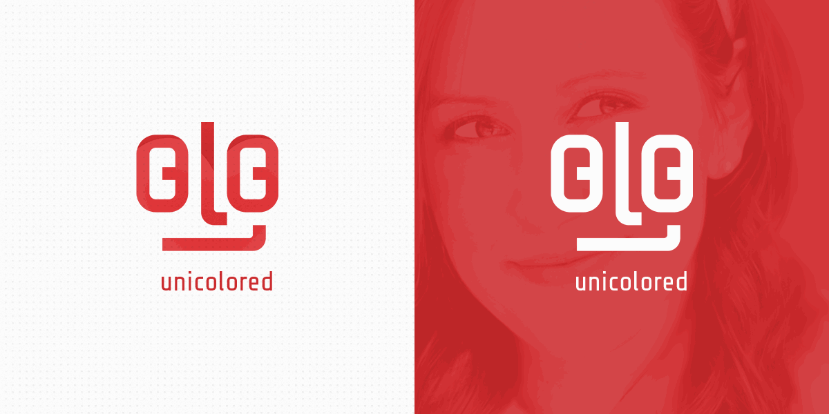 Unicolored